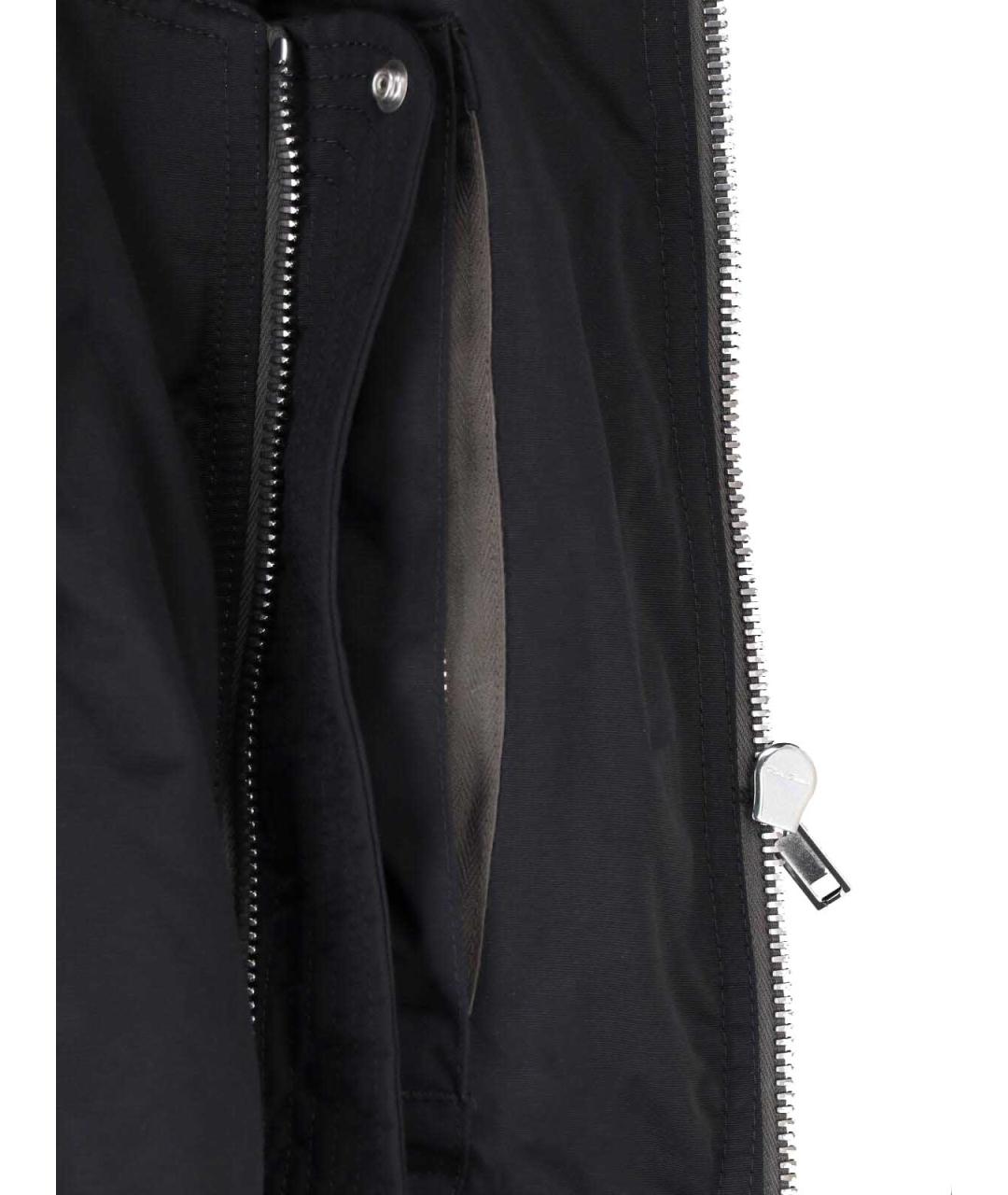 RICK OWENS Черная полиэстеровая куртка, фото 4