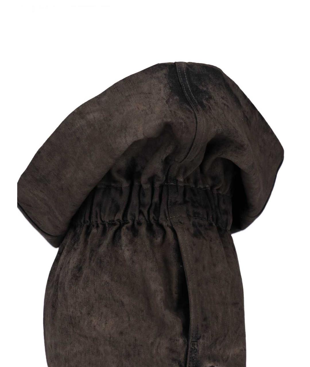 RICK OWENS Мульти деним шорты, фото 4