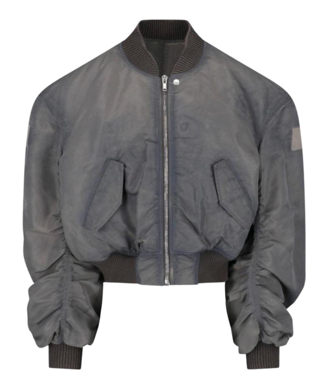 RICK OWENS Серая куртка, фото 1