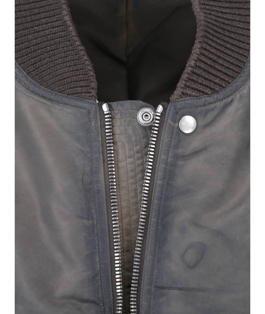 RICK OWENS Серая куртка, фото 5