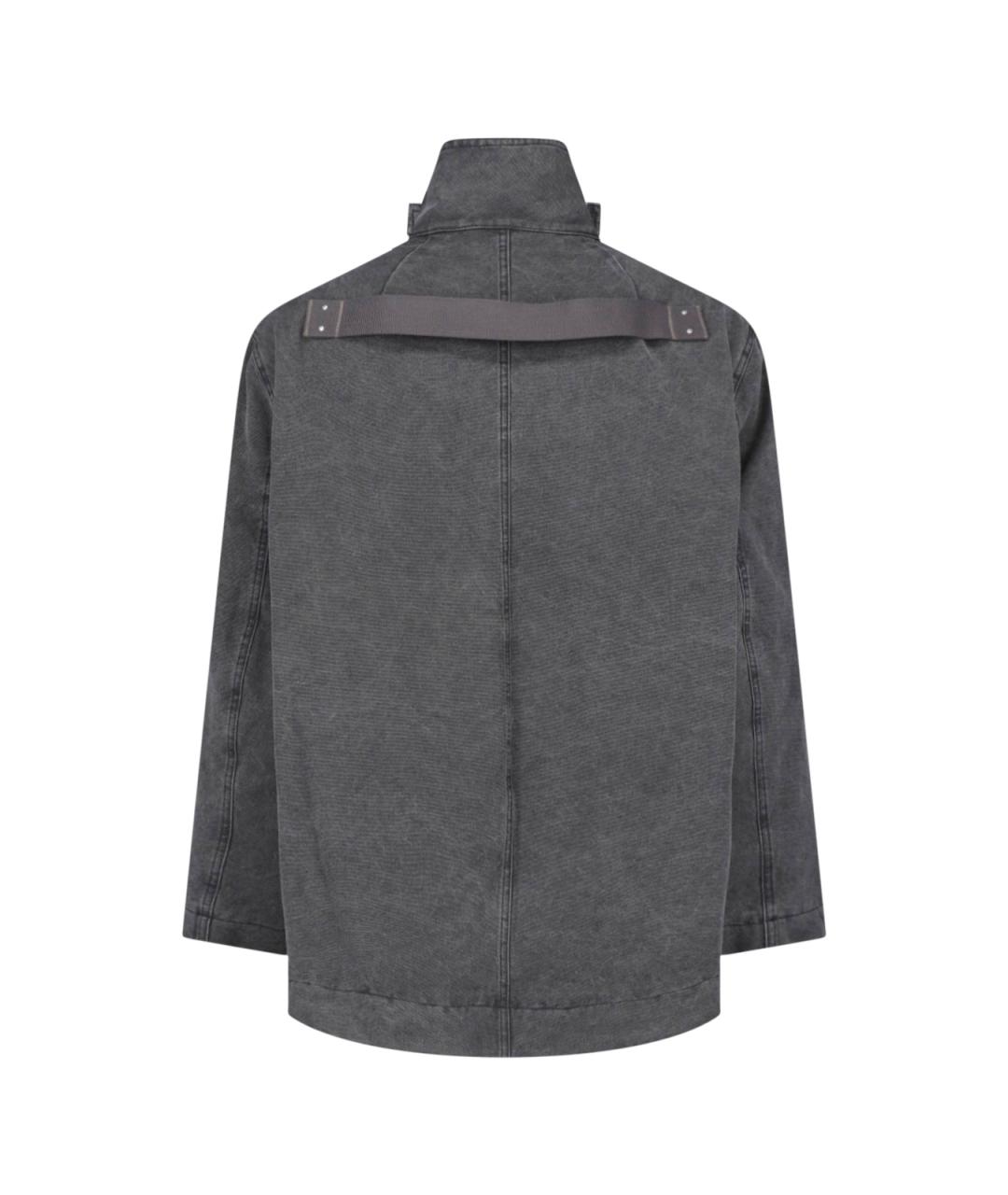 RICK OWENS Серая куртка, фото 2