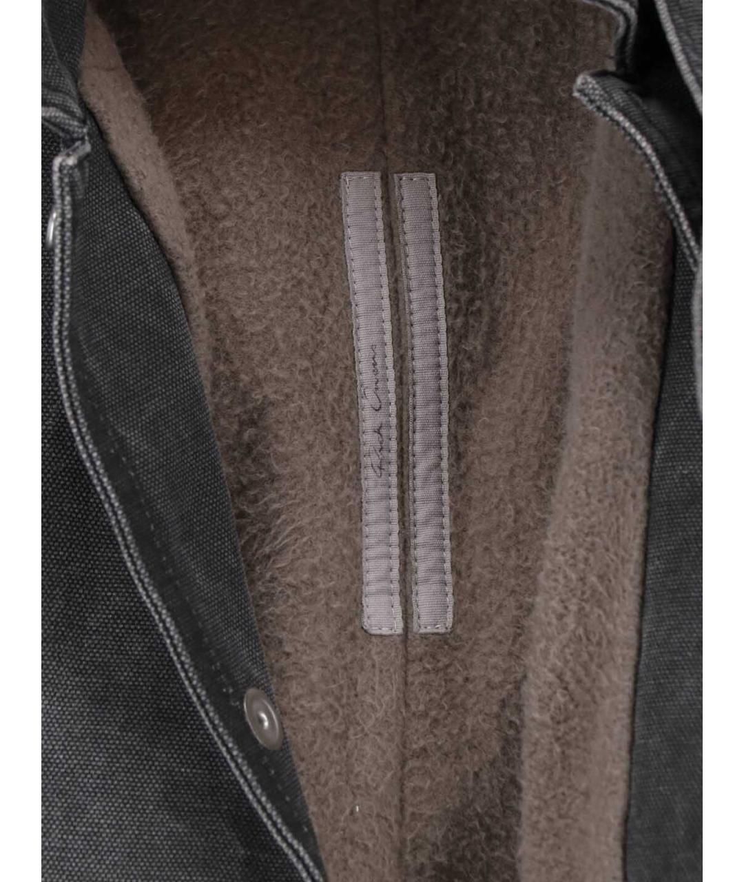 RICK OWENS Серая куртка, фото 3