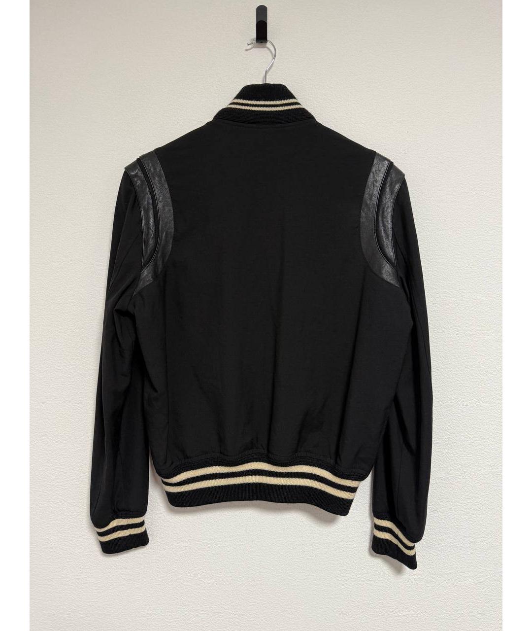 SAINT LAURENT Черная куртка, фото 2