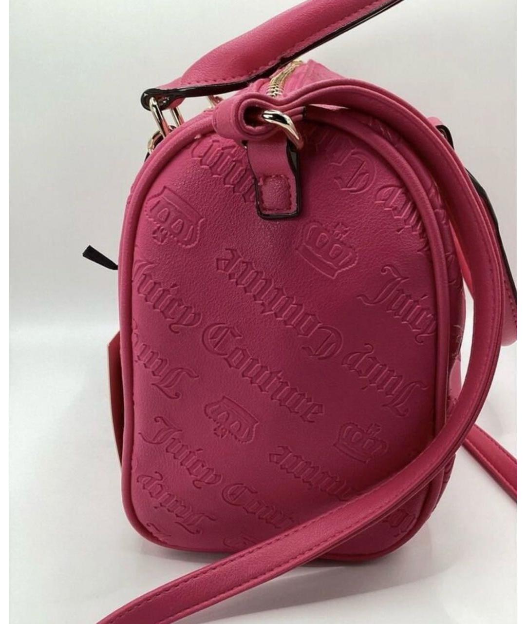 JUICY COUTURE Розовая сумка через плечо, фото 3
