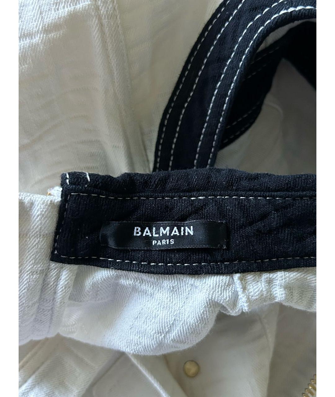 BALMAIN Мульти хлопковое повседневное платье, фото 4