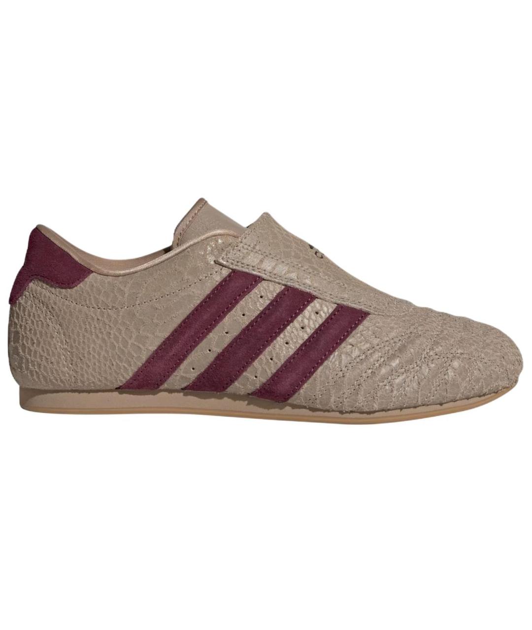 ADIDAS Хаки кожаные кроссовки, фото 2