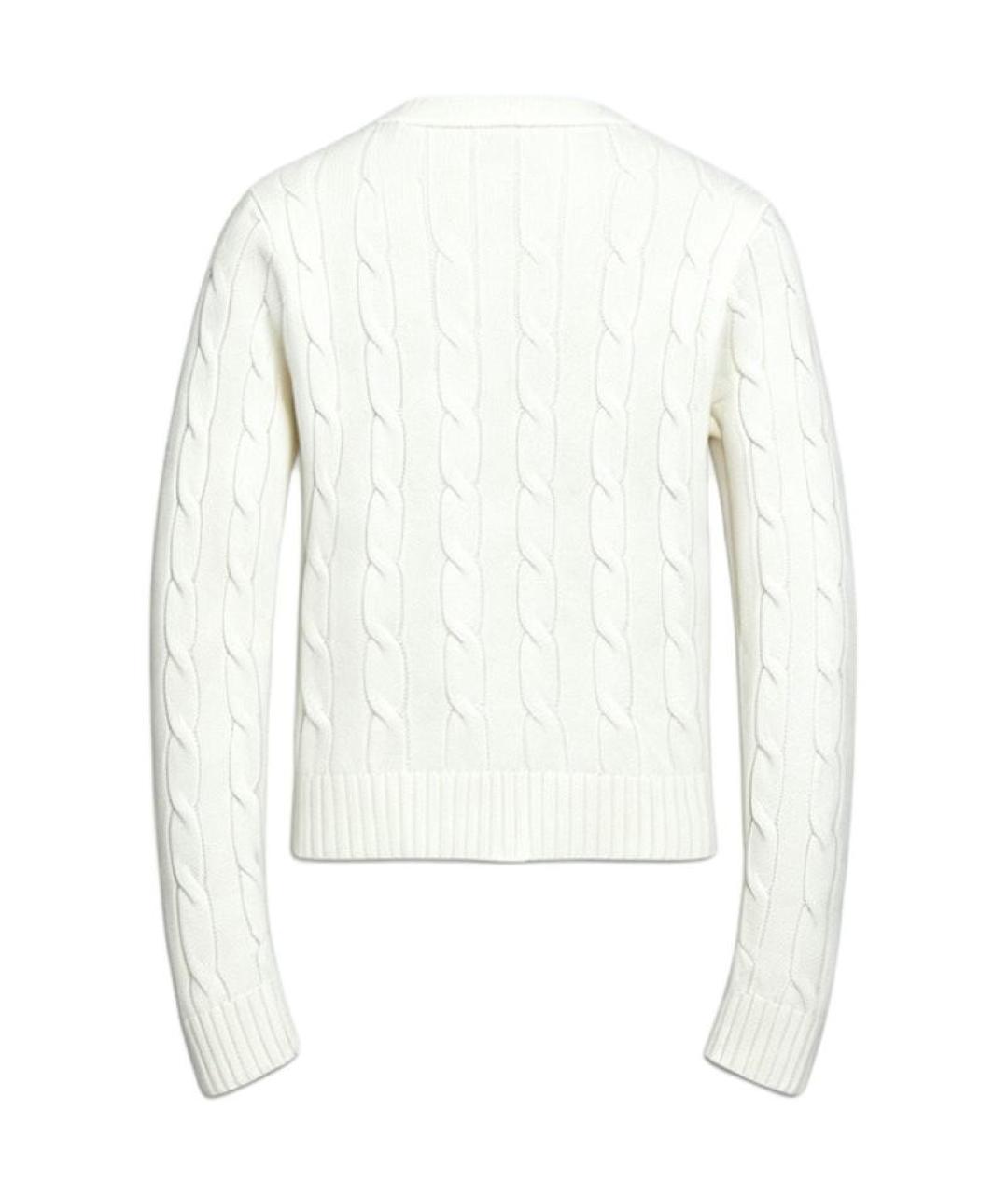 POLO RALPH LAUREN Белый кардиган, фото 2
