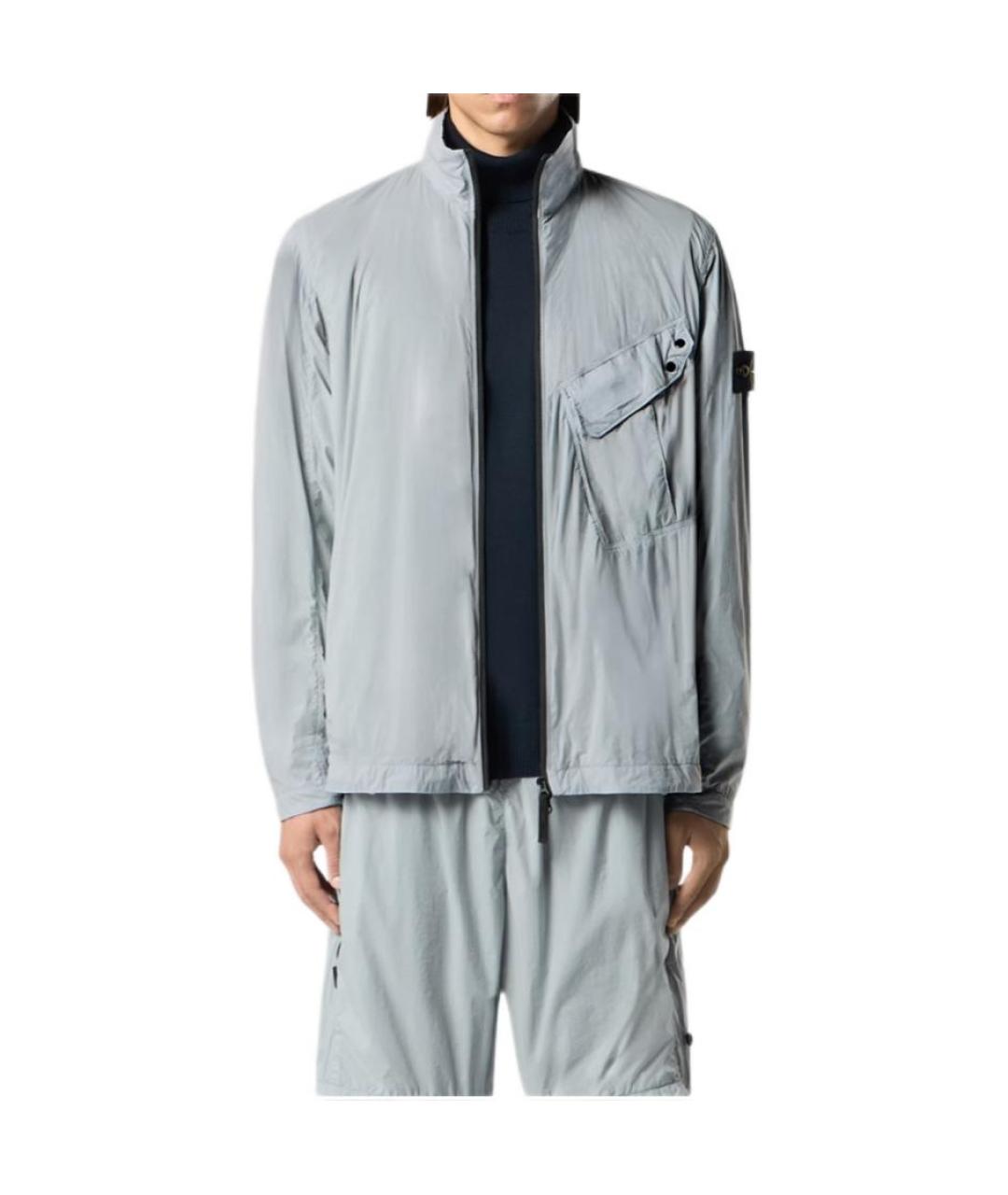 STONE ISLAND Серая куртка, фото 3