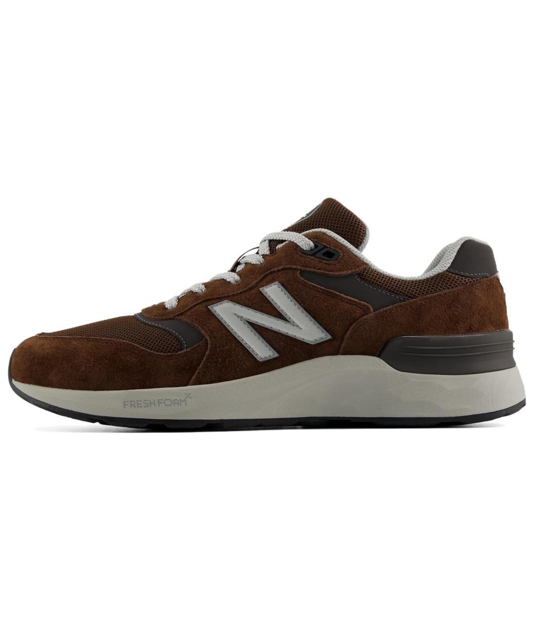 NEW BALANCE Коричневые низкие кроссовки / кеды, фото 5