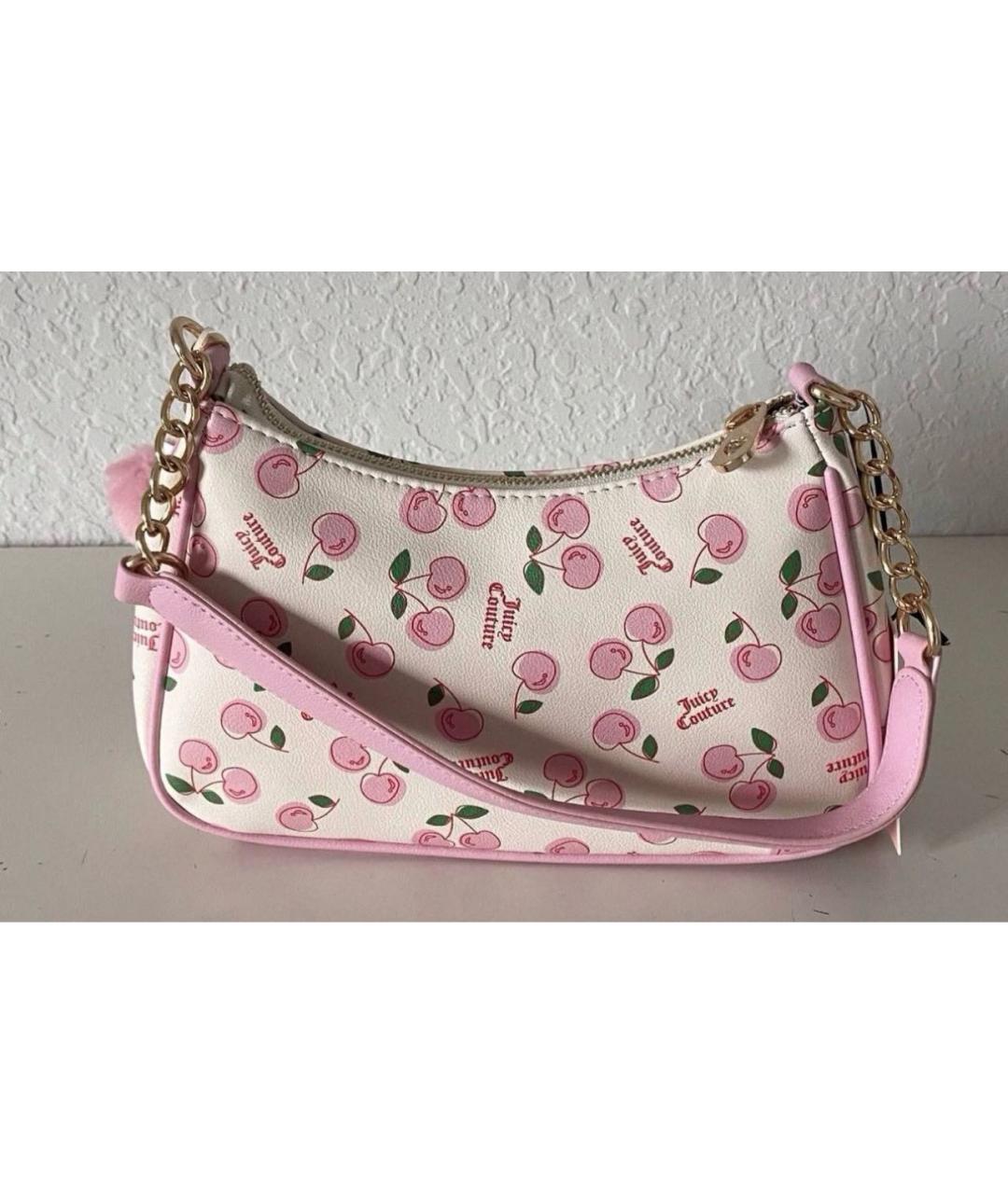 JUICY COUTURE Розовая сумка с короткими ручками, фото 3