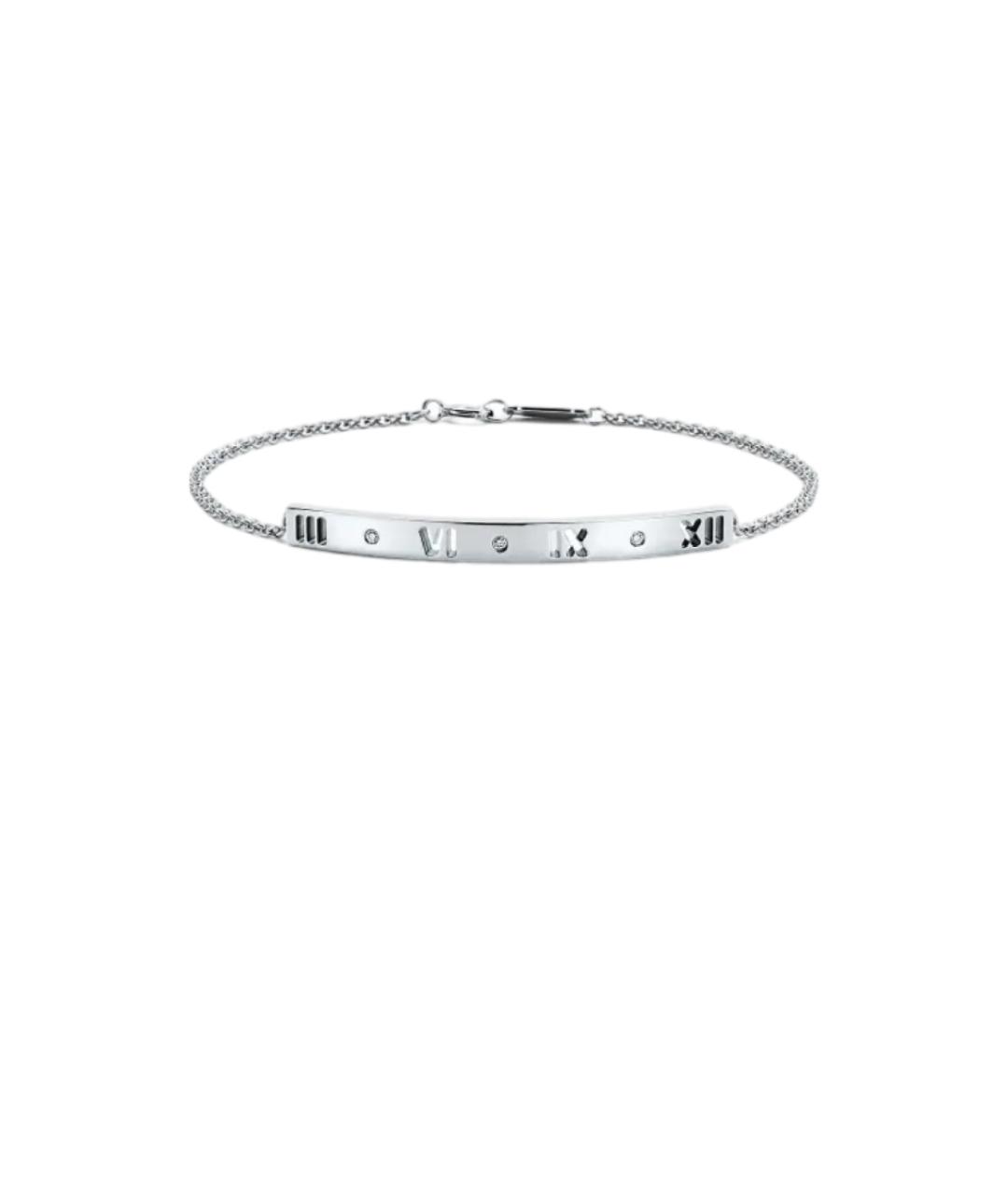 TIFFANY&CO Серебряный браслет из белого золота, фото 7