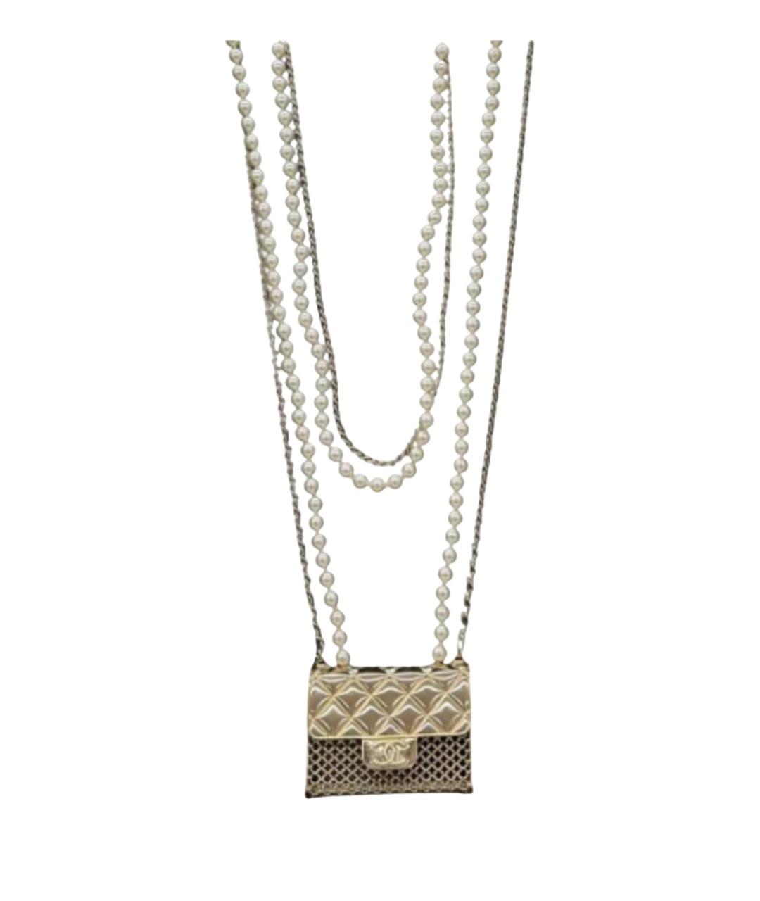 CHANEL Золотая подвеска, фото 1