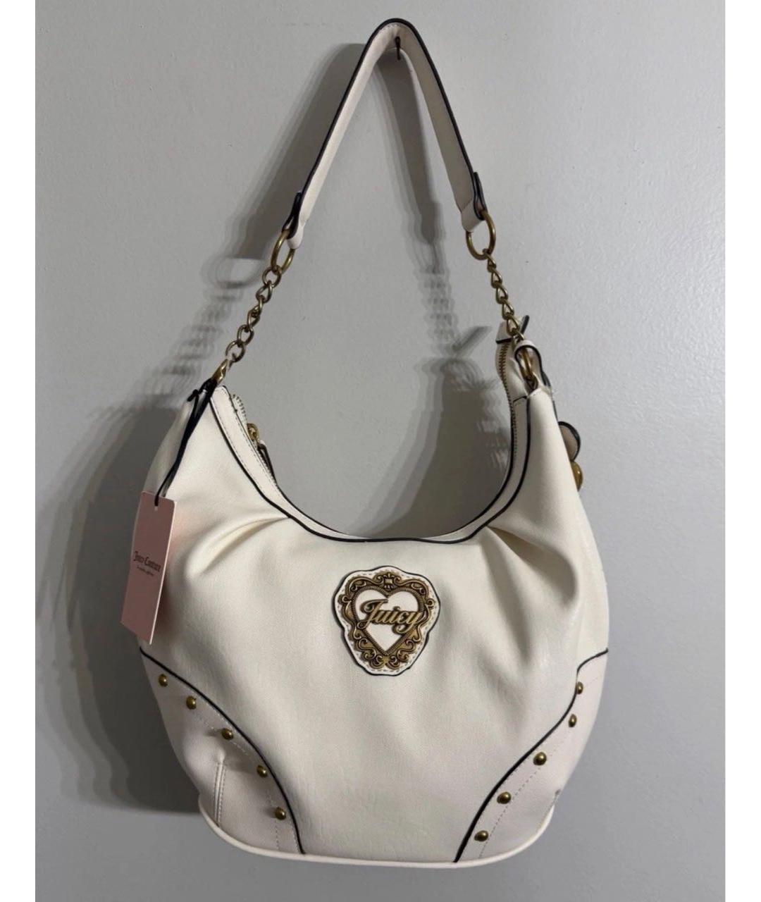 JUICY COUTURE Белая сумка тоут, фото 4