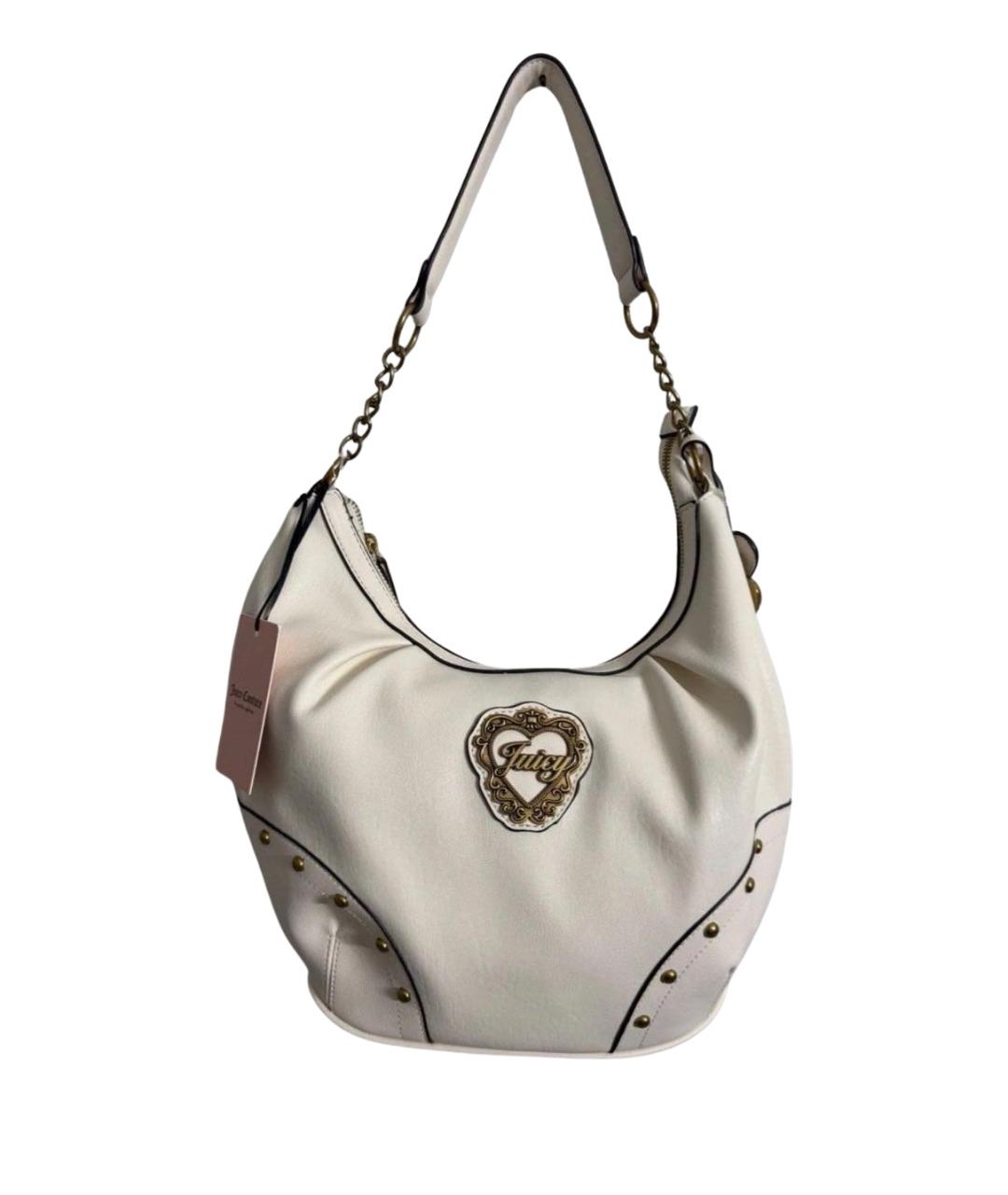 JUICY COUTURE Белая сумка тоут, фото 1