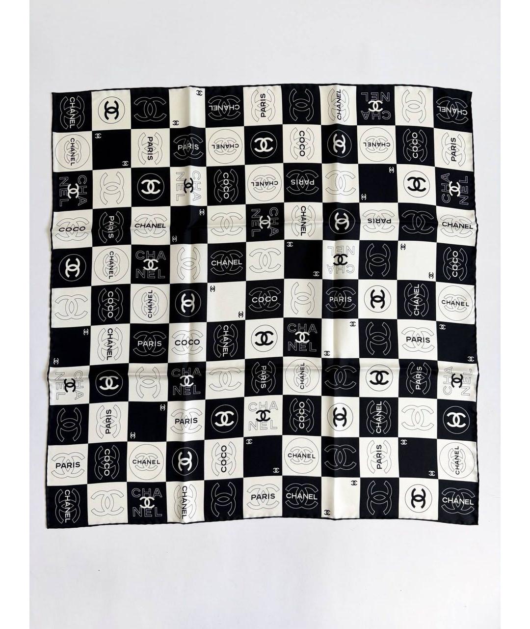 CHANEL Мульти шелковый платок, фото 8