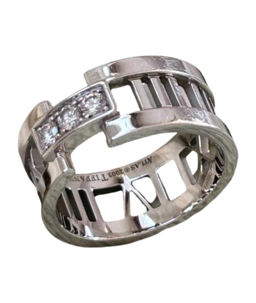 TIFFANY&CO Серебряное кольцо из белого золота, фото 1