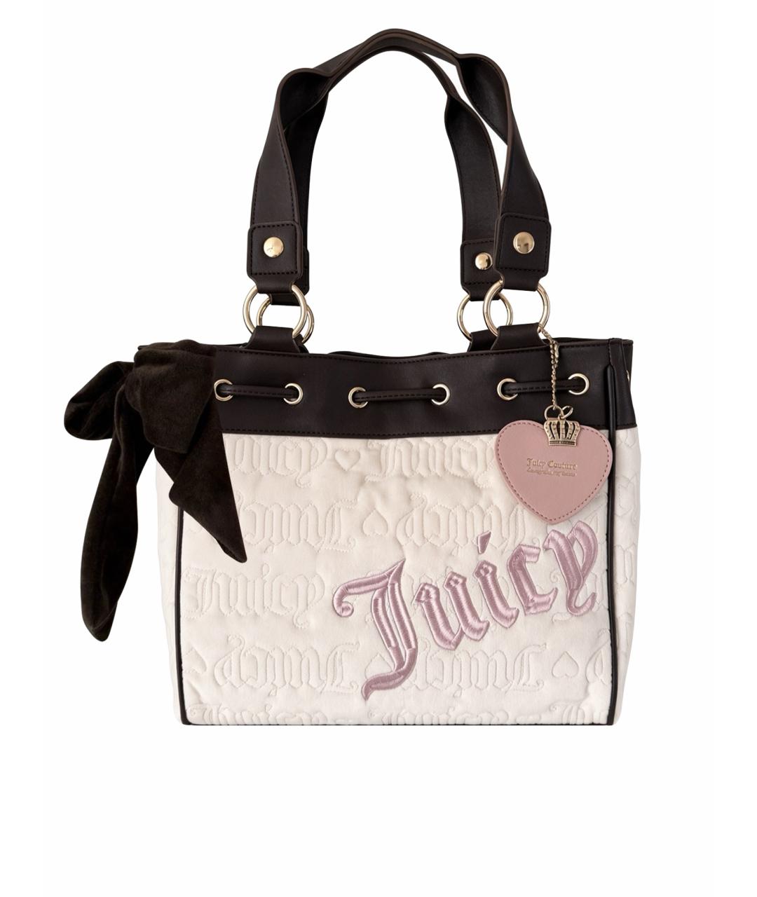 JUICY COUTURE Розовая сумка тоут, фото 1