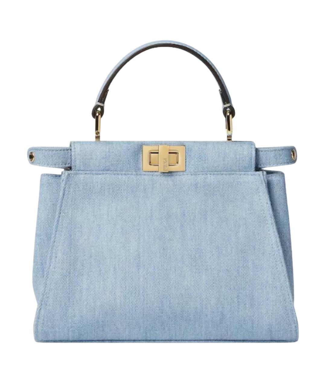FENDI Синяя сумка через плечо, фото 1