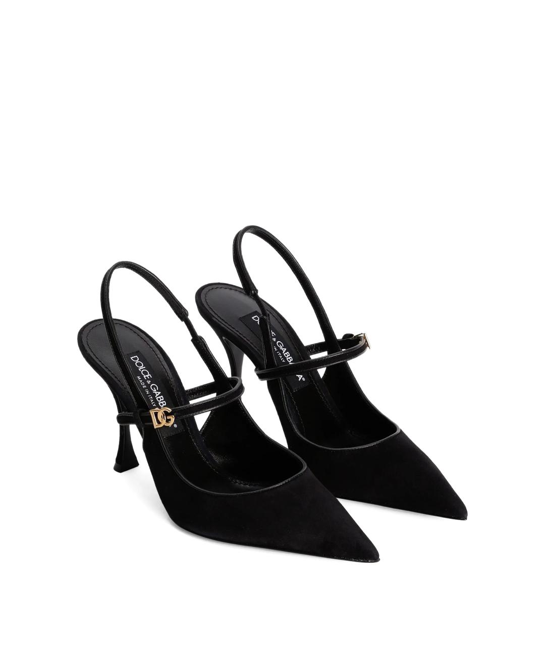 DOLCE&GABBANA Черные туфли, фото 2