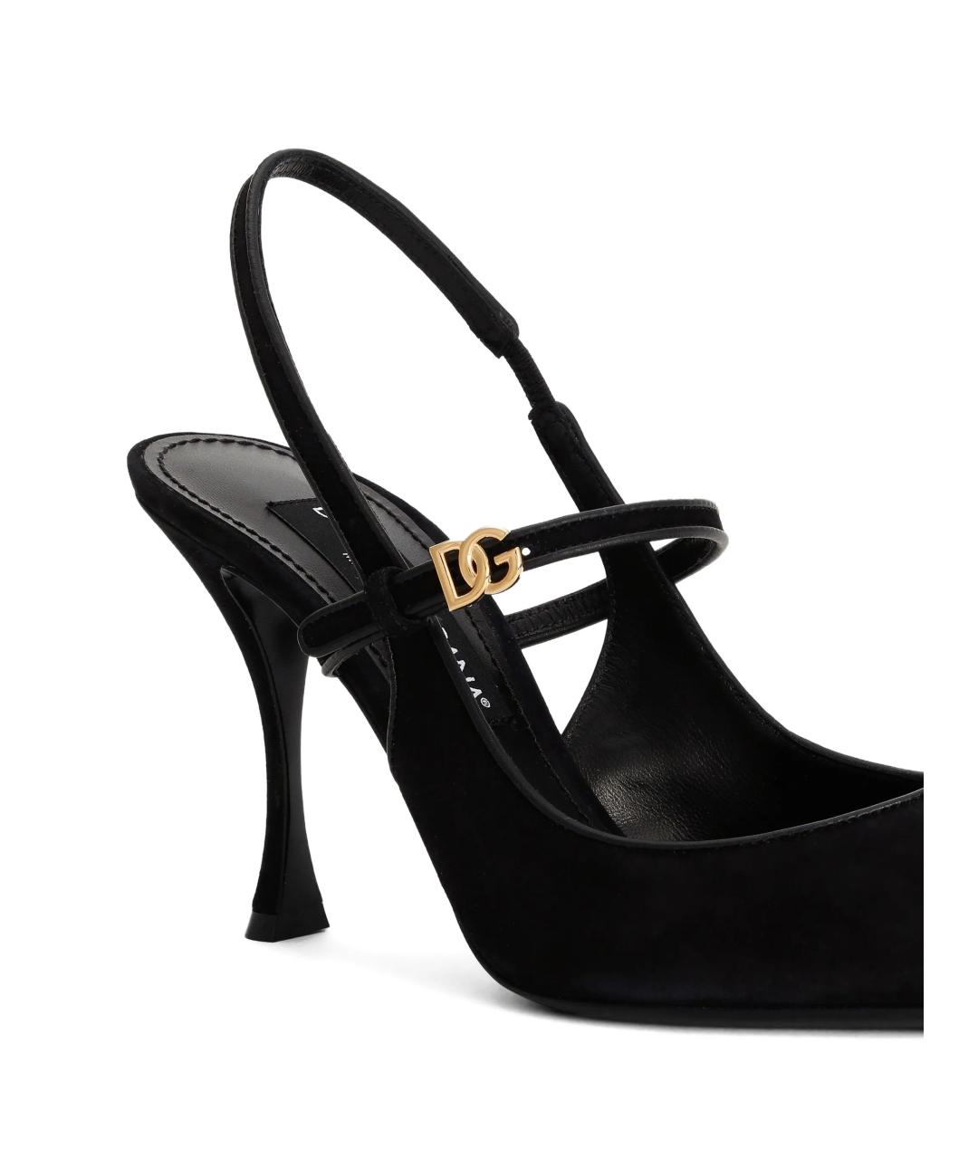 DOLCE&GABBANA Черные туфли, фото 4