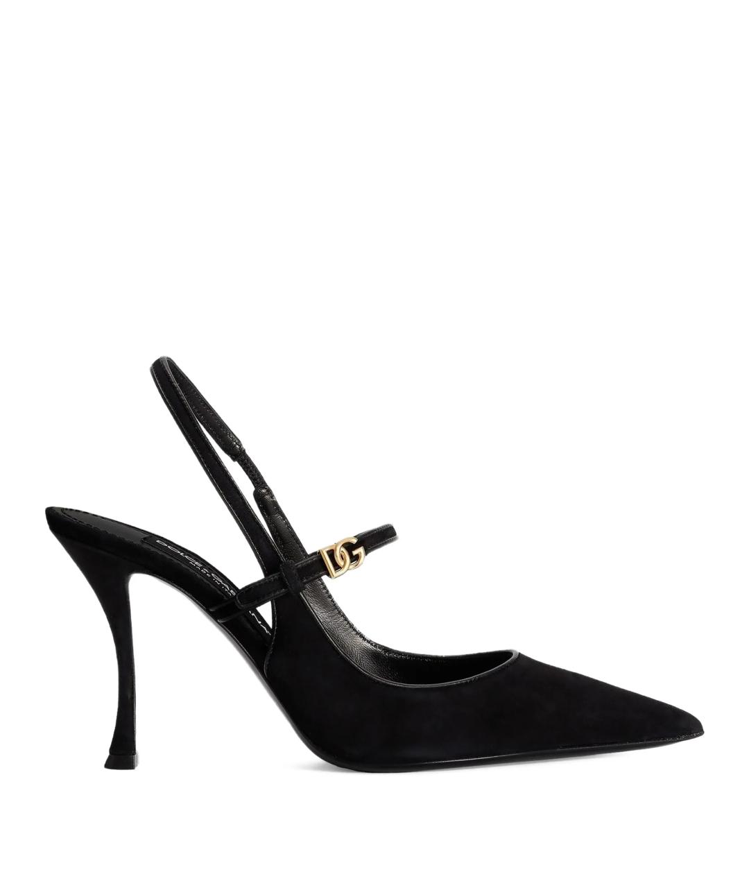 DOLCE&GABBANA Черные туфли, фото 1