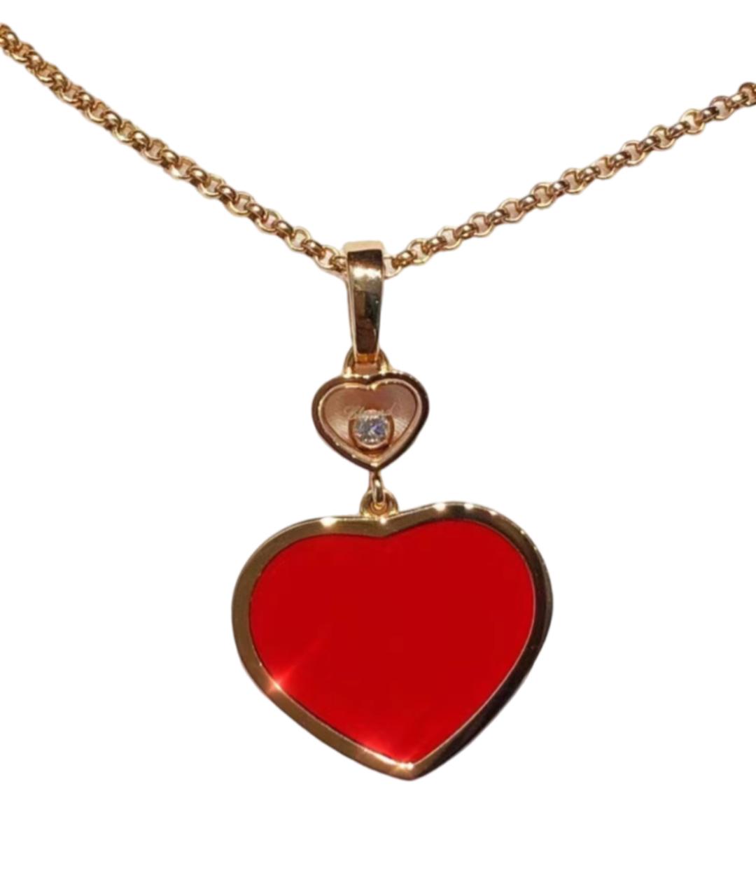 CHOPARD Золотая подвеска из розового золота, фото 1