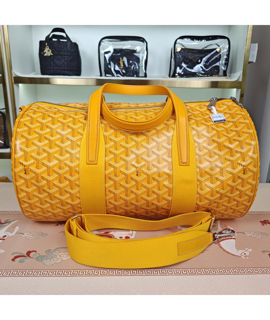 GOYARD Желтая сумка тоут, фото 4