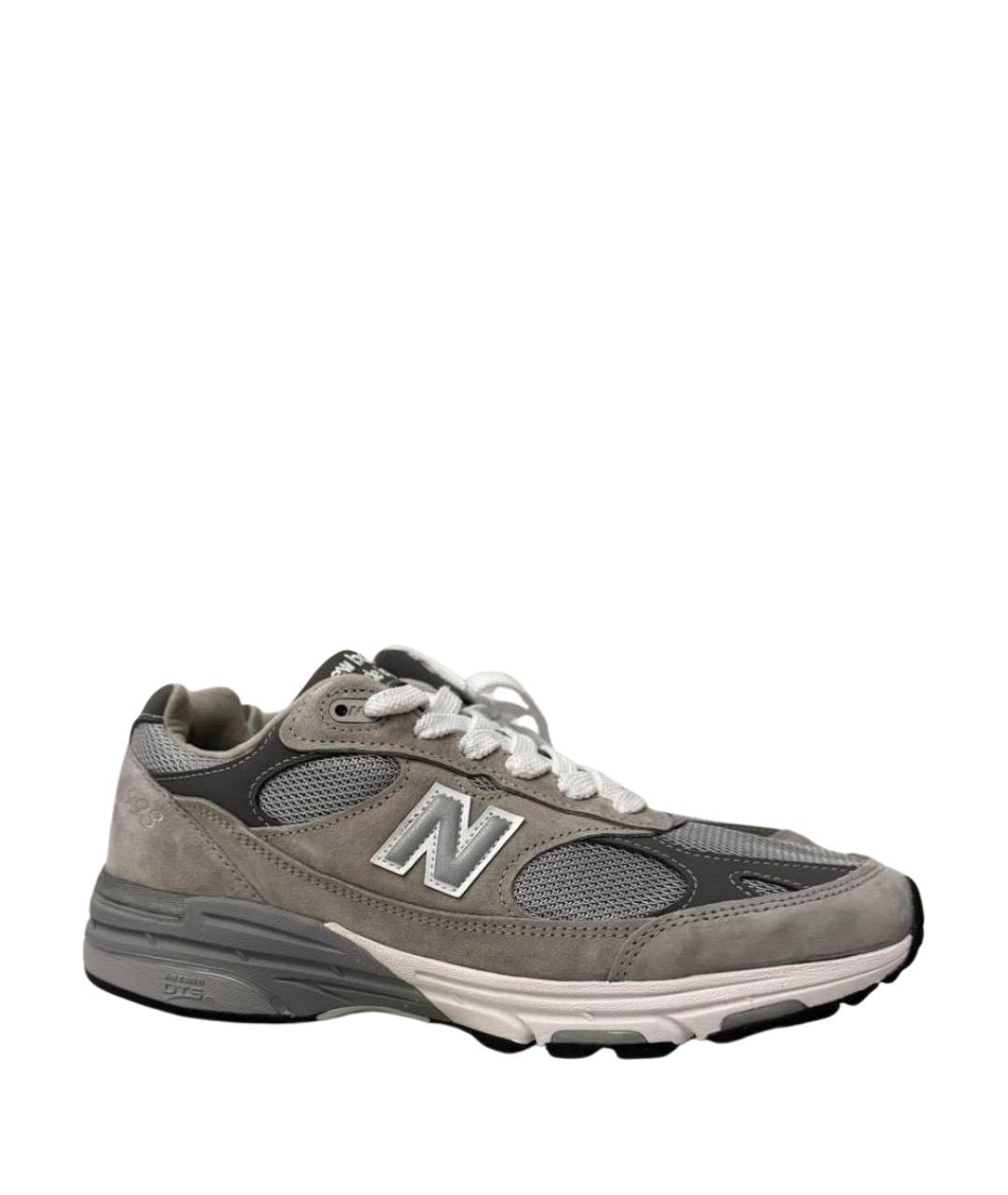 NEW BALANCE Серые низкие кроссовки / кеды, фото 1