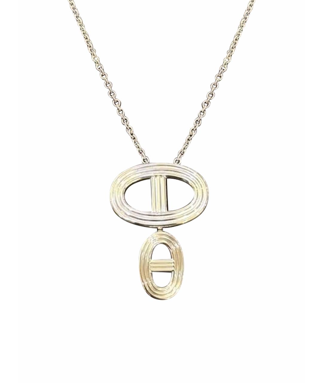 HERMES Серебряная подвеска, фото 1
