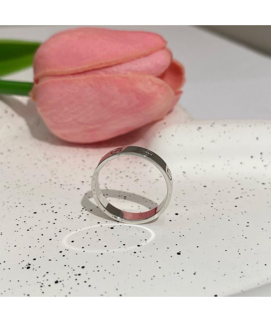 CARTIER Серебряное кольцо из белого золота, фото 8