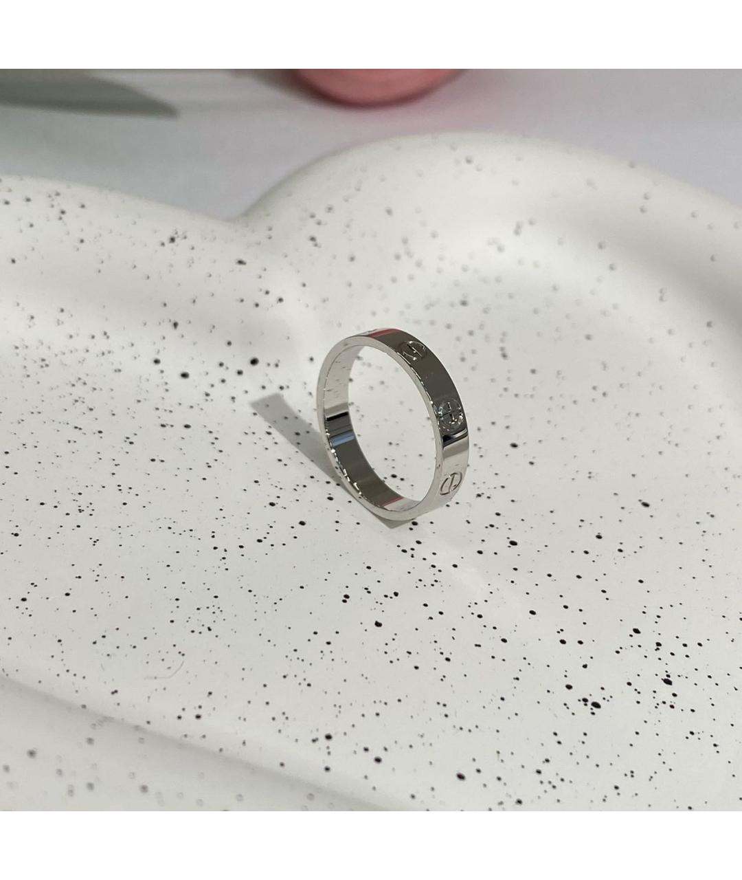 CARTIER Серебряное кольцо из белого золота, фото 5