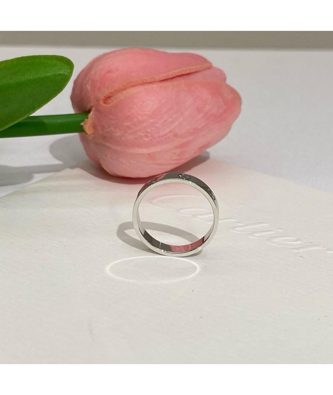CARTIER Серебряное кольцо из белого золота, фото 6