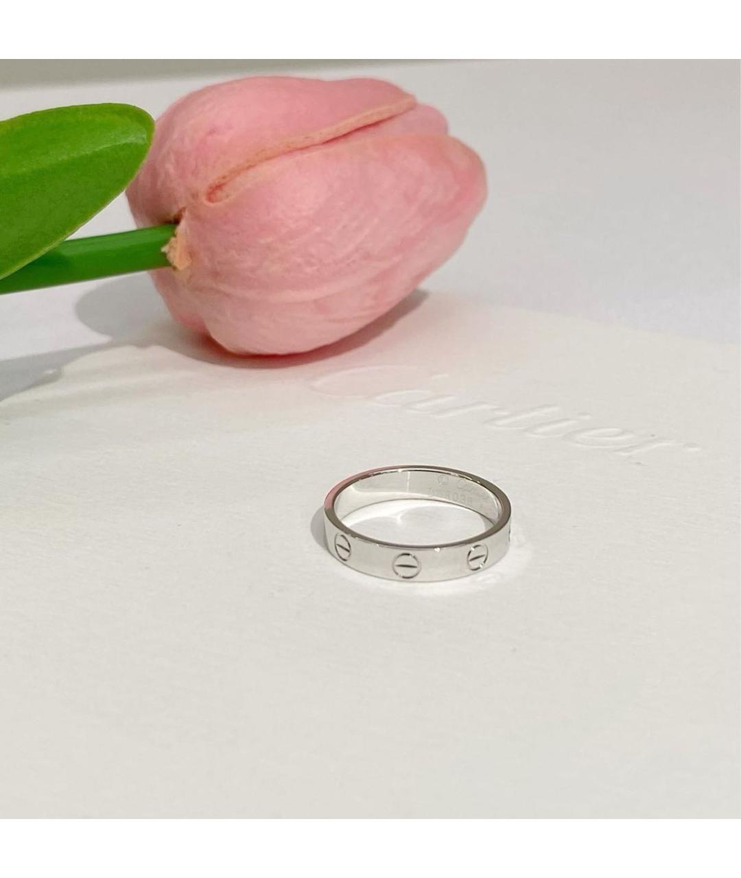 CARTIER Серебряное кольцо из белого золота, фото 2