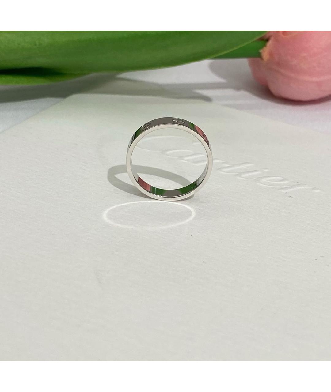 CARTIER Серебряное кольцо из белого золота, фото 7