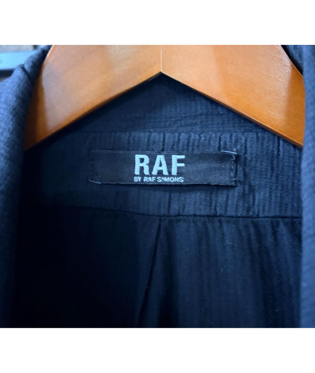 RAF SIMONS Темно-синяя хлопковая куртка, фото 3