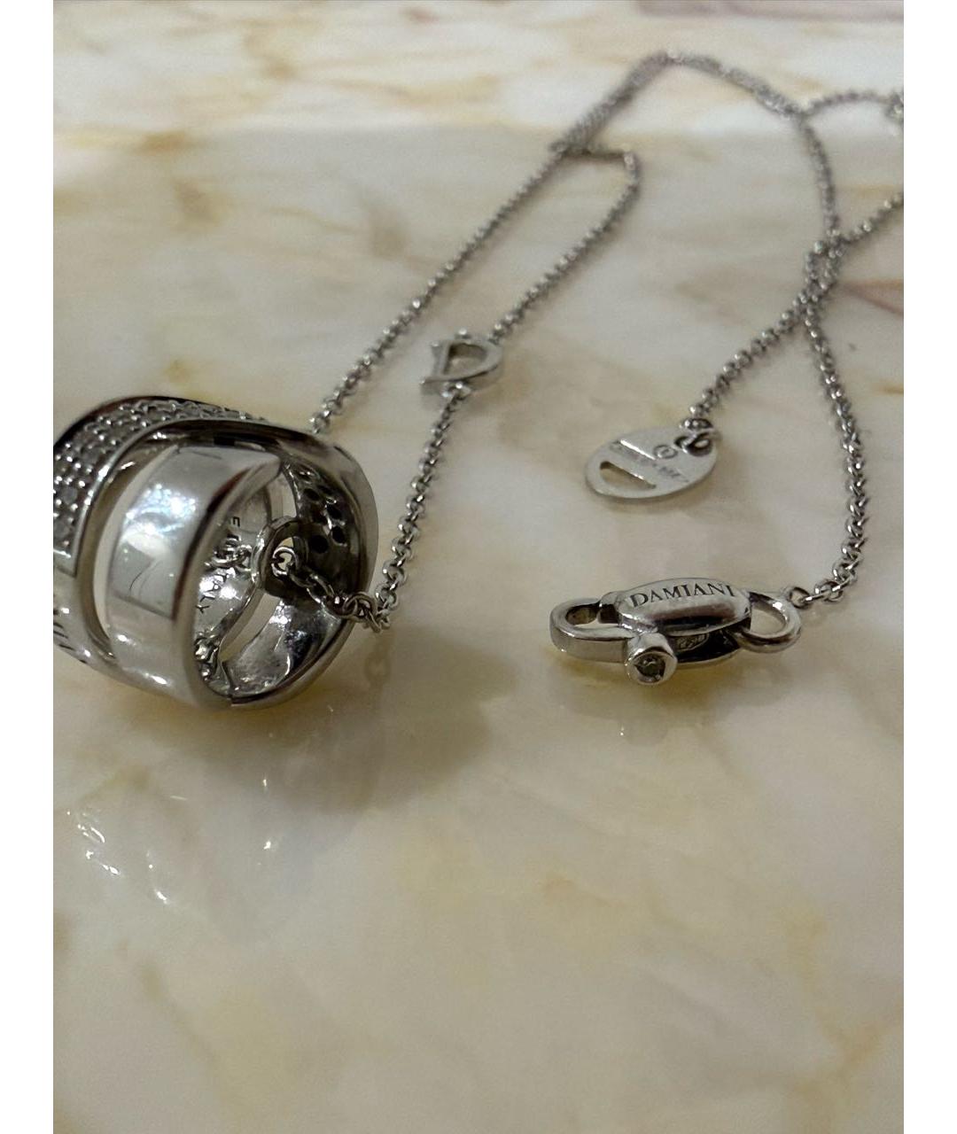 DAMIANI Белое колье из белого золота, фото 7