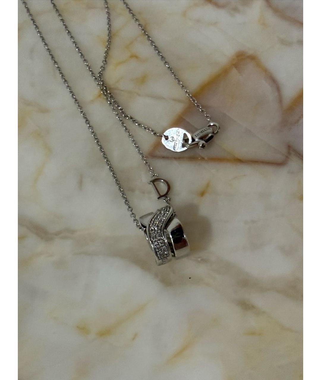 DAMIANI Белое колье из белого золота, фото 8