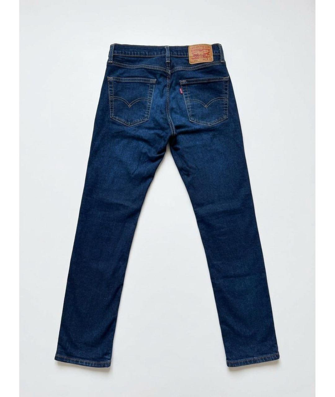 LEVI'S Темно-синие джинсы скинни, фото 2