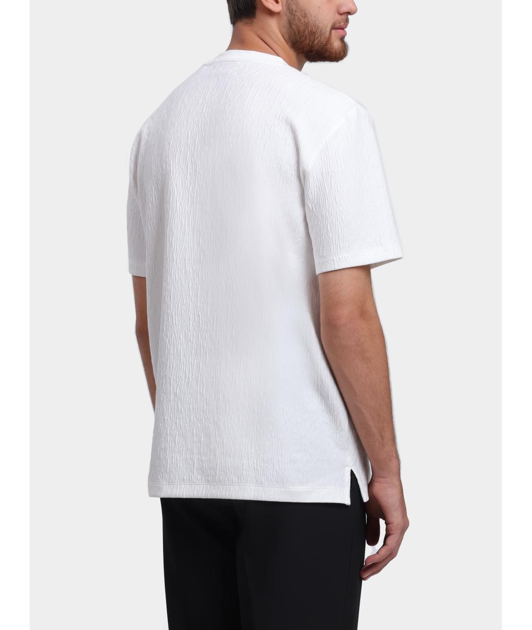 HUGO BOSS Белая футболка, фото 5