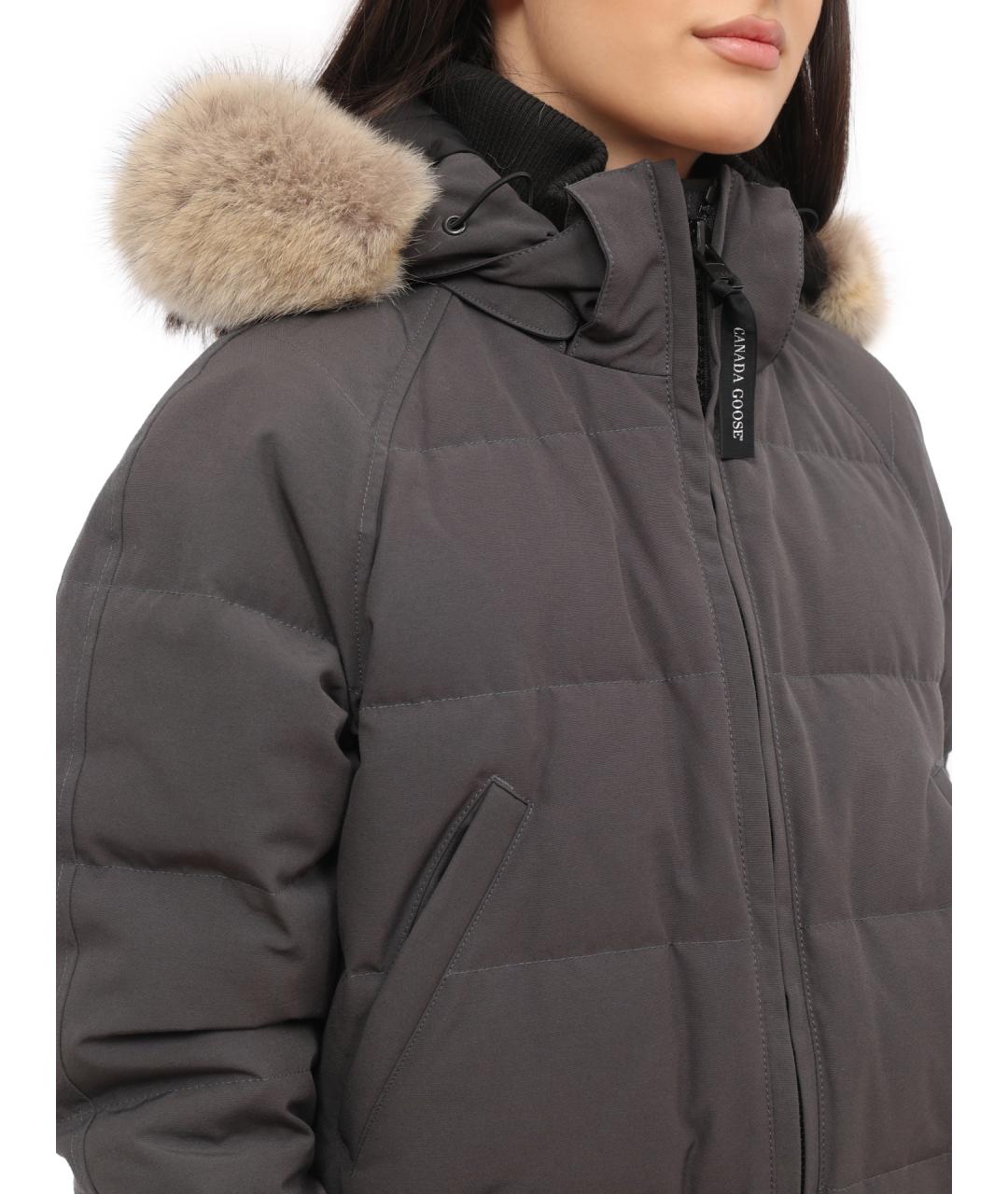 CANADA GOOSE Серая куртка, фото 5