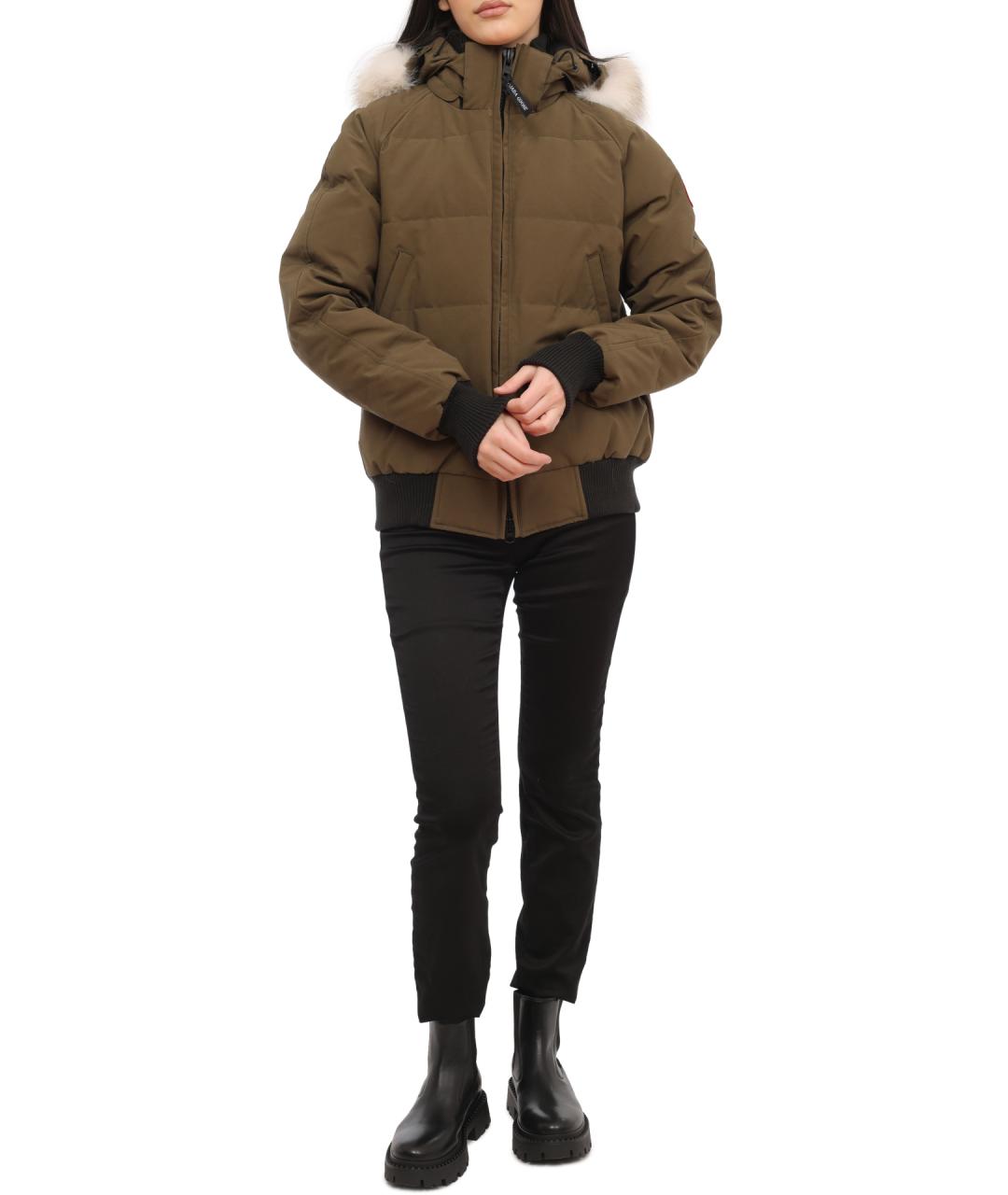 CANADA GOOSE Зеленая куртка, фото 2