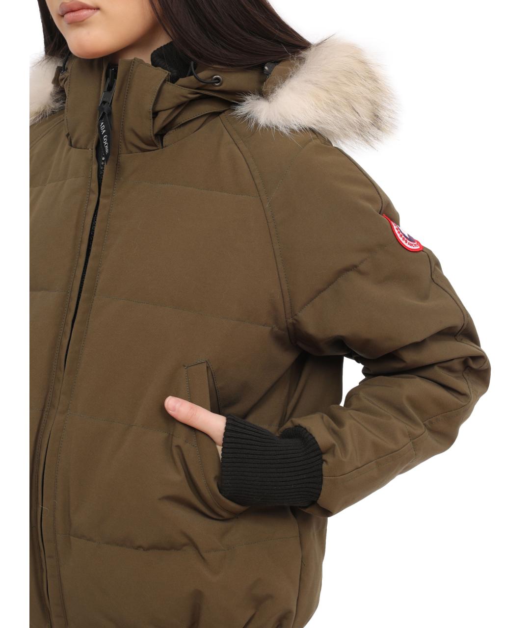 CANADA GOOSE Зеленая куртка, фото 4