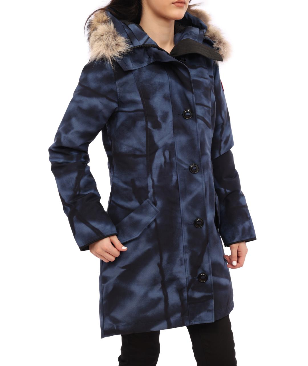 CANADA GOOSE Темно-синяя парка, фото 4