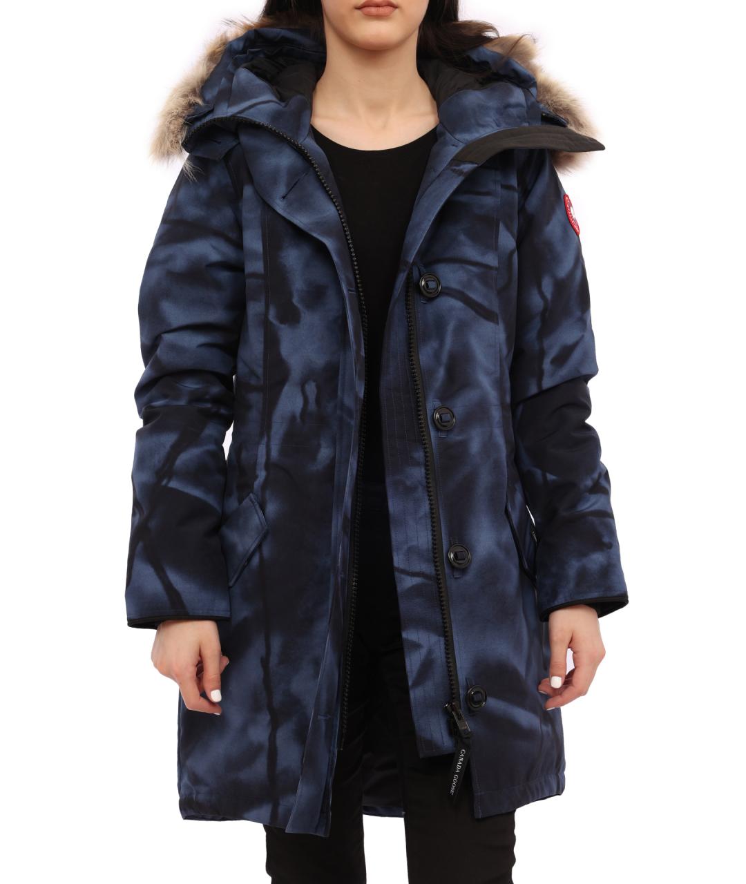 CANADA GOOSE Темно-синяя парка, фото 2