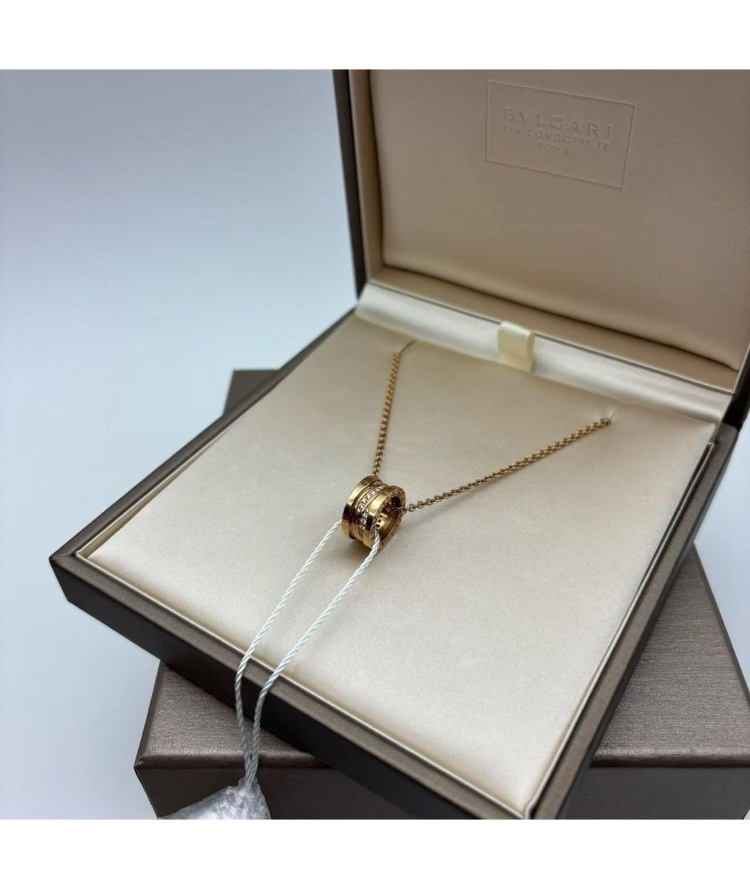 BVLGARI Золотая подвеска из розового золота, фото 5