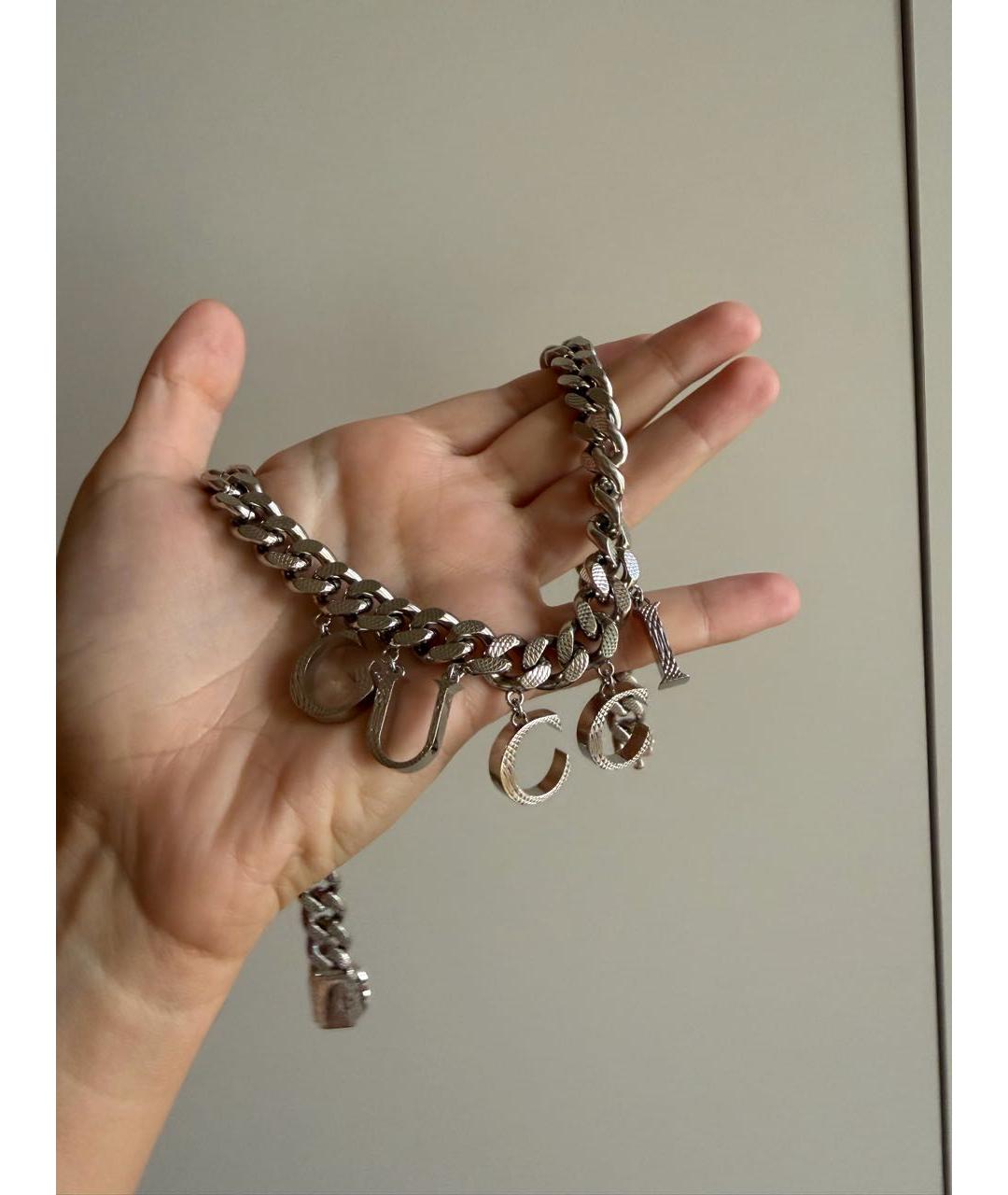 GUCCI Серебряный чокер, фото 4