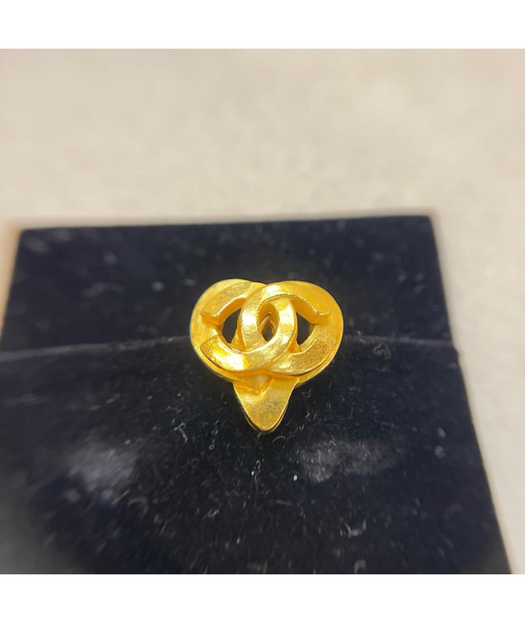 CHANEL Золотые серьги, фото 3