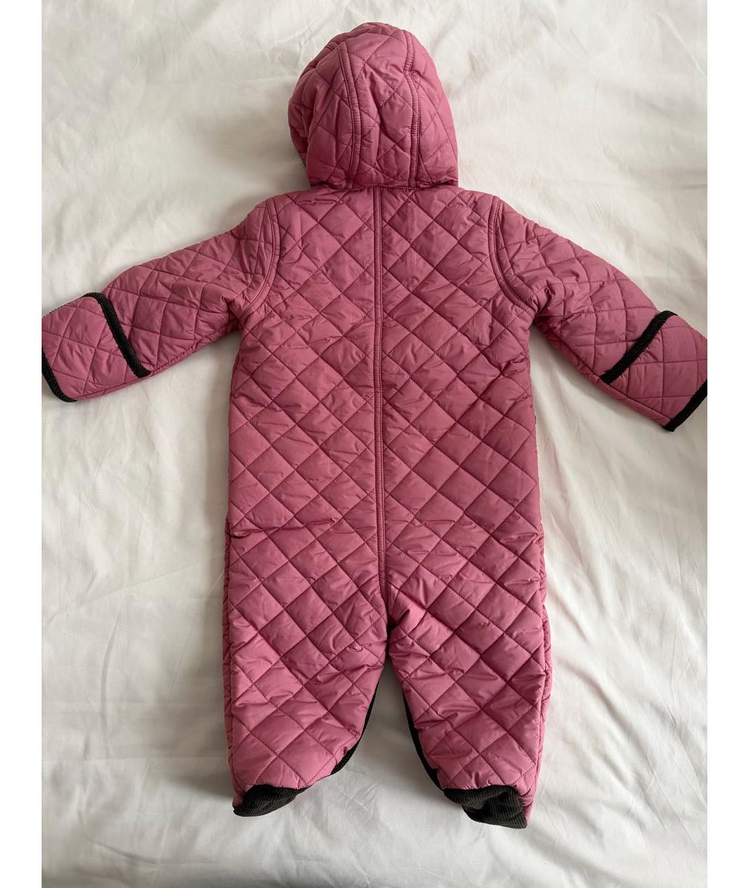 POLO RALPH LAUREN Розовый полиэстеровый комбинезон, фото 2