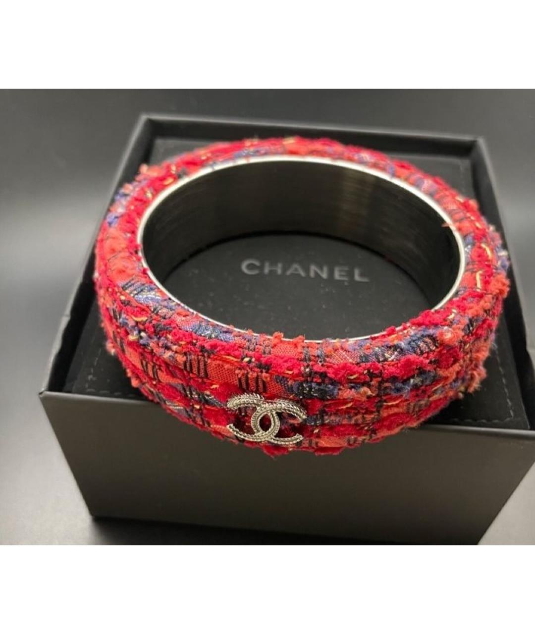 CHANEL Красный браслет, фото 5