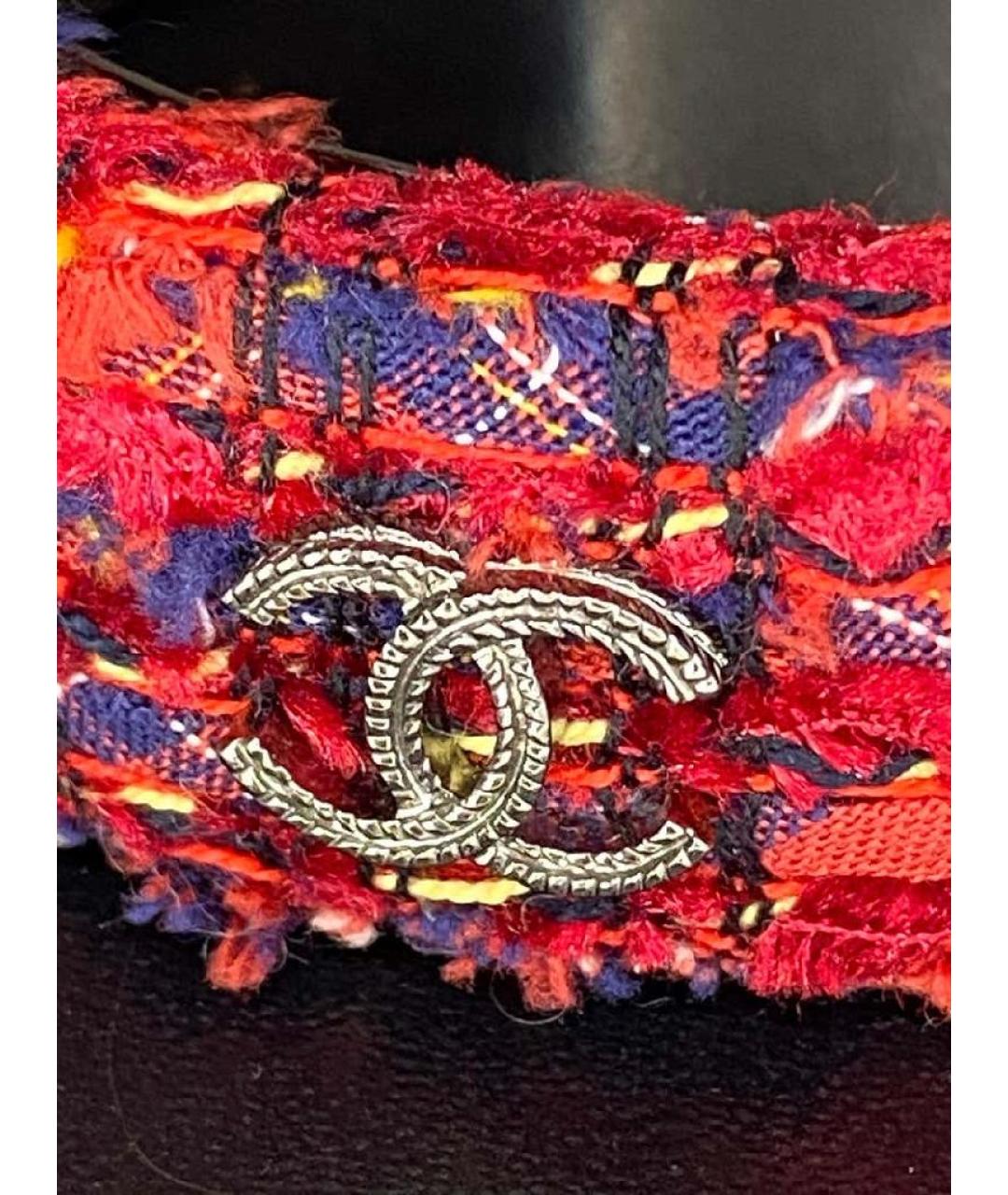CHANEL Красный браслет, фото 8